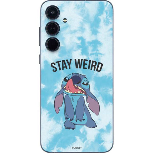 Disney Lilo and Stitch Stay Weird Galaxy A55 5G Skin